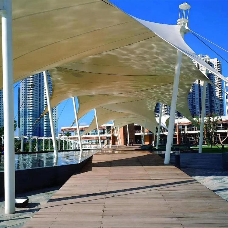 石泉县膜结构景观棚