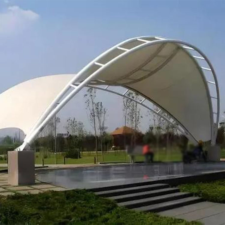 石泉县膜结构景观棚