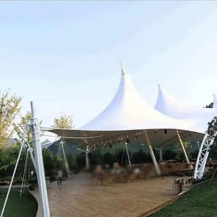 石泉县膜结构景观棚