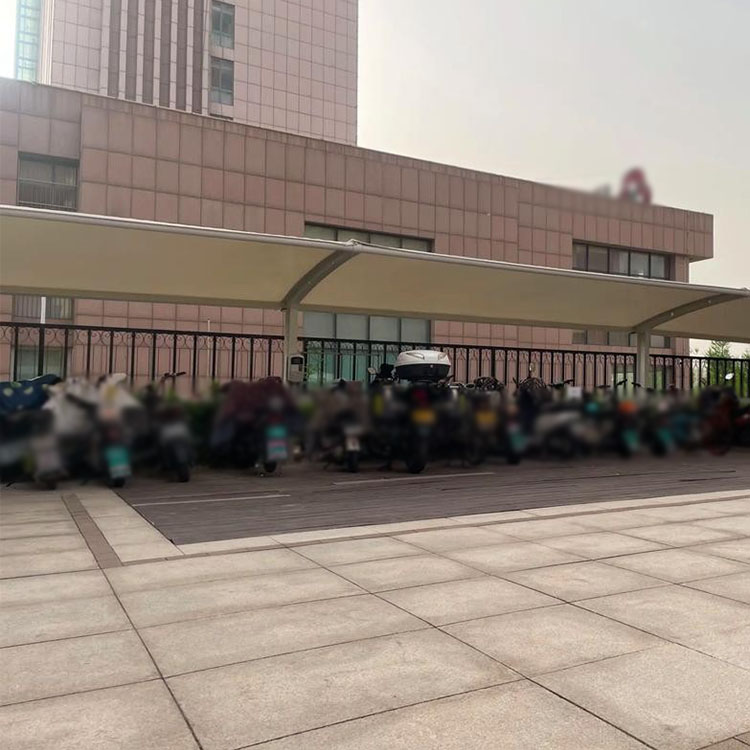 石泉县膜结构电动车棚